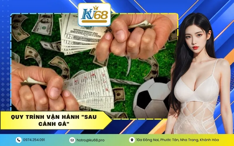 Quy trình vận hành "sau cánh gà"