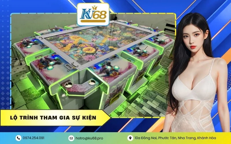 Lộ trình tham gia sự kiện